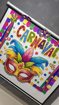 MURAL CARNAVAL - MÁSCARA - comprar online