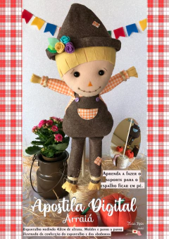 Apostila digital Espantalho de feltro