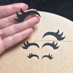 Cílios de feltro charme cortado a laser 2cm, 3cm ou 4cm na internet