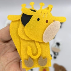 Recortes para confeccionar dedoche animais 9cm - 12 unidades - comprar online