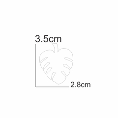 Folha costela de adão 3.5cm - 50 unidades - loja online