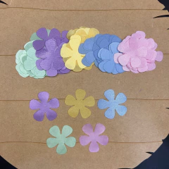 Flor de Cetim 4cm - 100 unidades - aplique para romber, vestido e body - comprar online