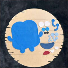 Recortes para confeccionar Monstrinhos 15cm - 1 unidade - comprar online