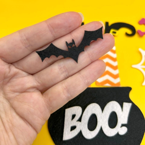 Morcego de Feltro cortado a laser 3cm , 5cm ou 8cm - comprar online