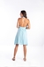VESTIDO CURTO VISCOSE GOTAS DE CHUVA DE VERÃO - comprar online