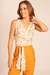 CROPPED CREPE VERSALHES