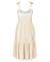 VESTIDO MIDI VISCOSE LISTRAS ROSA PRA FLORIR - comprar online