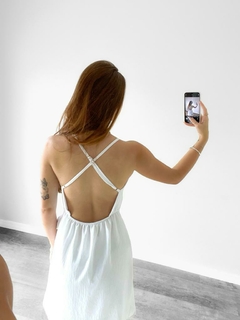 Vestido Curto Branco - Audax loja