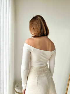 BODY CIGANINHA OFF WHITE na internet