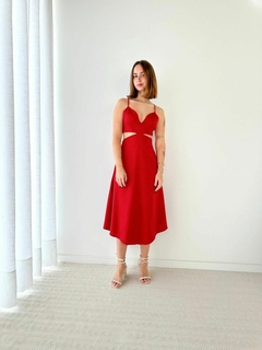VESTIDO LARISSA VERMELHO na internet