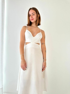 VESTIDO LARISSA OFF WHITE - Audax loja