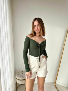 BODY CIGANINHA VERDE MILITAR - comprar online