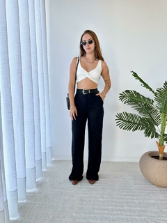 Imagem do Cropped Erica Off White