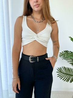 Cropped Erica Off White - Audax loja