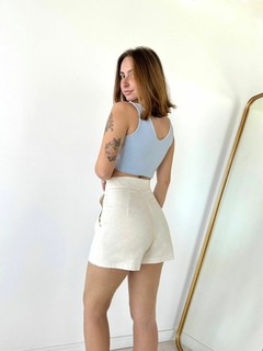 Cropped Erica azul