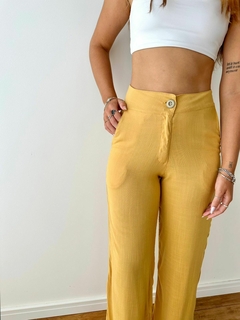 PANTALONA FERNANDA MOSTARDA - Audax loja