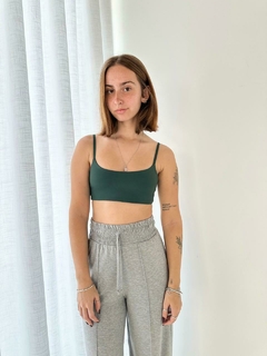 Top Suzan Verde Militar - comprar online