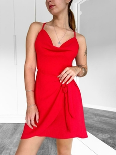 Imagem do Vestido Curto Vermelho