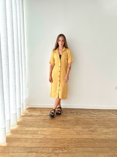VESTIDO MIRINHA MOSTARDA - comprar online