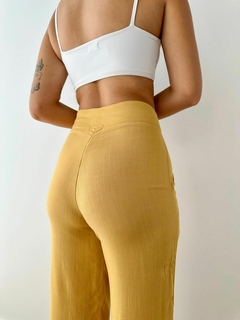 PANTALONA FERNANDA MOSTARDA - comprar online