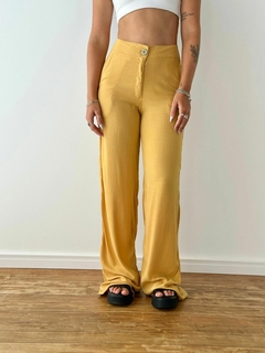 PANTALONA FERNANDA MOSTARDA