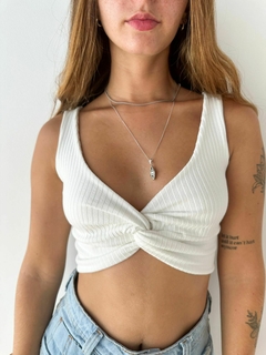 Cropped Erica Off White