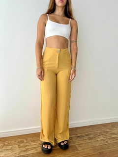 PANTALONA FERNANDA MOSTARDA - comprar online