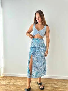Imagem do Cropped Erica azul