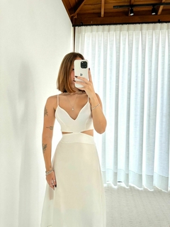 VESTIDO LARISSA OFF WHITE - comprar online