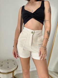 Cropped Erica Preto - Audax loja