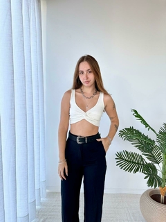 Cropped Erica Off White
