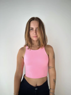 CROPPED VITÓRIA ROSA 2.0 - loja online