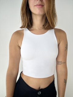 Cropped Vitória Branco 2.0 - loja online