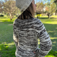 Sweater fueguino lana de oveja- Mediano en internet