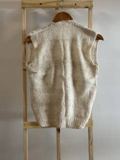 Chaleco lana de llama- mediano - comprar online