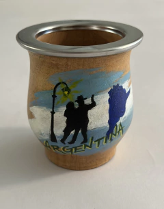 Mate algarrobo bandera argentina en internet
