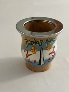 Mate algarrobo bandera argentina en internet