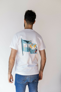 Imagen de Remera unisex bandera argentina
