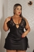 CAMISOLA SEXY COM DETALHE EM FITA DE CETIM PLUS SIZE 52