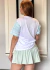 Camiseta T-Shirt Verde/Branco Meninas Super Poderosas - comprar online
