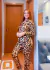 Pijama Baby Doll Americano Feminino Onçinha Malha Mellow