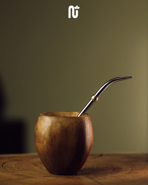 Mate Algarrobo Manzana + Yerba Mate Nina