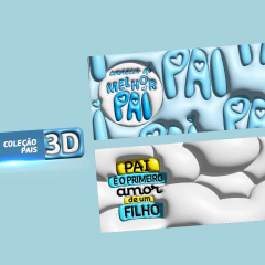 PACK DE ARTES CANECAS - PAIS 3D - comprar online