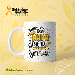 PACK DE ARTES SETEMBRO AMARELO 2022 - comprar online