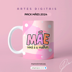 PACK DE ARTES - MÃES 2024 na internet