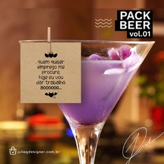 Pack de artes - Beer Vol. 01 - Julio G Designer