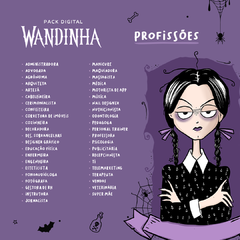 PACK DE ARTES - WANDINHA PROFISSÕES - comprar online
