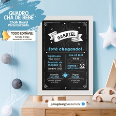 PACK DE ARTES - CHALKBOARD BEBÊS