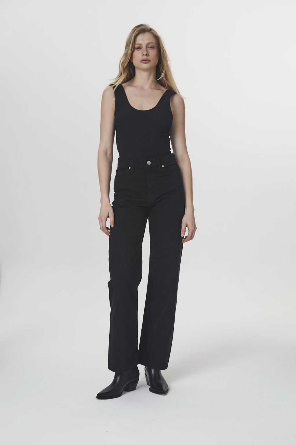 JEANS STRAIGHT NEGRO