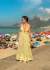 Vestido Luna Amarelo Manteiga